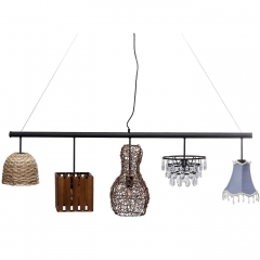 Люстра Diversity с 5 плафонами - krc/2025