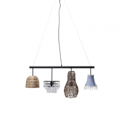 Люстра Diversity с 4 плафонами - krc/2026