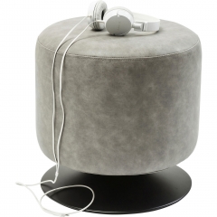 Вращающийся пуф Cordo серый - krc/2356