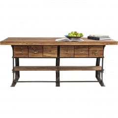 Стол с 6 ящиками и нижней полкой - krc/2521