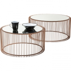 Сет из 2 столиков Grill зеркальный - krc/2771