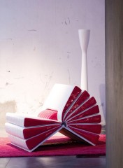 Дизайнерское кожаное кресло-книжка - bsn/128