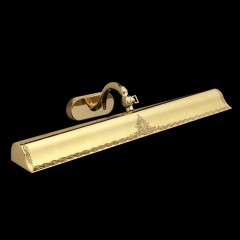 Позолоченная подсветка для картин с орнаментом - bad/425