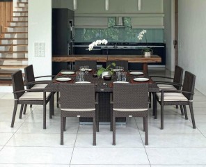 Набор плетеной мебели из ротанга цвета мокко - sld/165