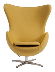 Кресло Ellipse Chair горчичный кашемир - dgh/0454