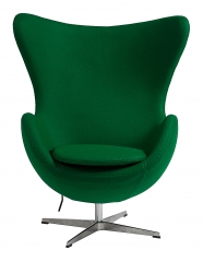 Кресло Ellipse Chair ярко-зеленый кашемир - dgh/0457