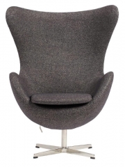 Кресло Ellipse Chair темно-серая шерсть - dgh/0473