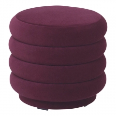 Пуф Circle бордовый - dgh/0854