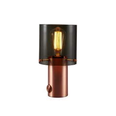 Лампа Post gray copper mini - btc/0420