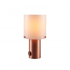 Лампа Post opal copper mini - btc/0421