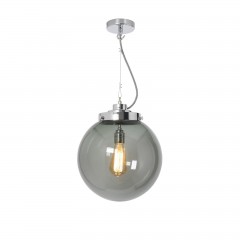 Люстра Bleb gray chrome midi - btc/0161