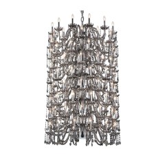 Люстра Arabesque maxi дымчато-серая - sef/1242