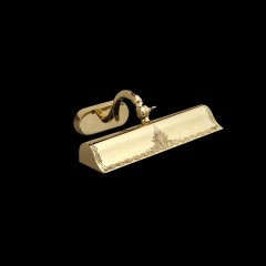 Горизонтальная позолоченная подсветка для картины - bad/424