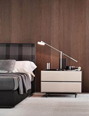 Широкая тумба с 2 белыми ящиками - min/789