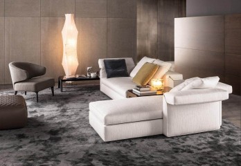 Диван из 2 модулей с подъемными спинками и подлокотниками - min/159