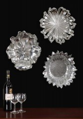 Настенное украшение Silver Flowers - utr/2835