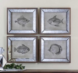  Mirrored Fish - utr/2754