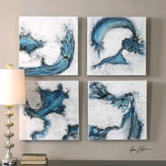  Swirls In Blue - utr/2650