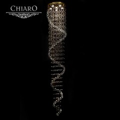 Люстра Spiral gold - chr/082