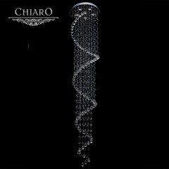 Люстра Spiral silvery - chr/083