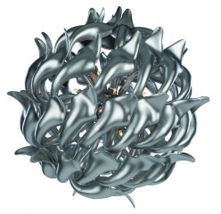 Люстра Feathers серебристая - irc/140