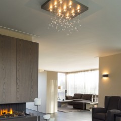 Квадратная люстра Drops maxi - ilf/042