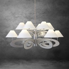 Люстра Fiorita Flat с 12 абажурами - ilf/032