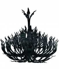 Люстра Bonfire black - irc/174