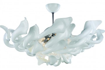 Люстра Feathers flush белая - irc/141