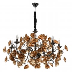 Люстра Rosetta braun 8 - mwl/355