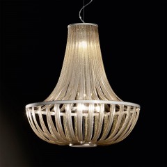 Люстра Trasy золотистая - itl/397