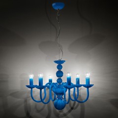 Люстра Arizona синяя - itl/357