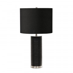 Лампа Fluted black maxi - esl/307