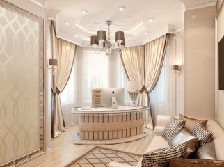 Кабинет в пастельных тонах - bdl/244