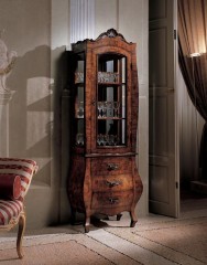Классическая витрина с 3 нижними ящиками - bkk/128