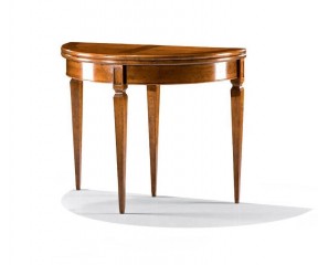 Полукруглая консоль с раскладной столешницей - bkk/449