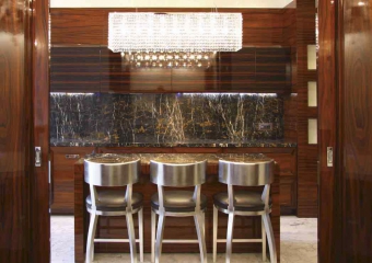 Стальной барный стул - mmnt/0027