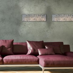 Прямоугольное бра Sollers silver maxi - ilf/168
