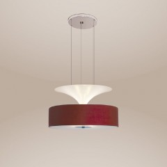 Люстра Sirius с красным абажуром - ilf/086