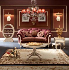 Стол цвета слоновой кости на фигурной опоре с 4 ножками - mdg/0909