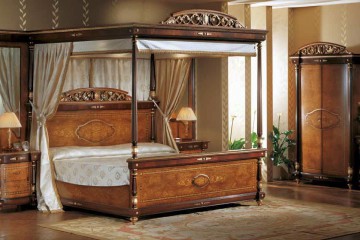 Изысканная спальня из дерева - mmgp/0281