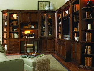 Угловой модульный кабинет с зоной отдыха - hkf/0262