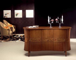 Буфет с овальной столешницей - mcrl/78