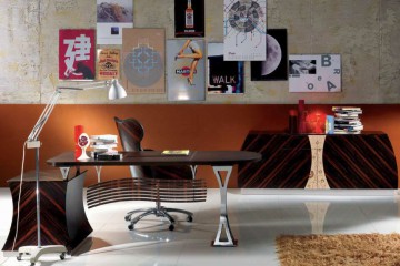 Кабинет с фигурной тумбой - mcrl/147