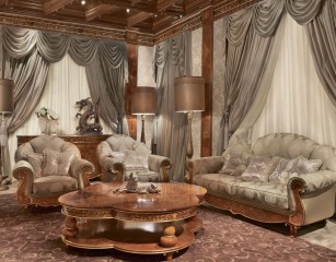 Гостиная орехового оттенка - mscc/64