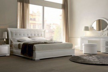 Спальная комната с мебелью в белой отделке - mscc/187