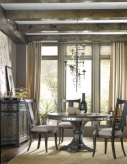 Темно-серый стол с алюминиевой царгой - hkf/1169