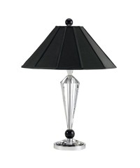 Настольная лампа с черным абажуром - ssbk/0186