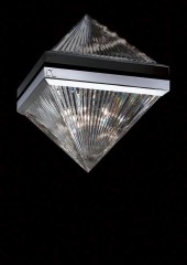 Люстра с серебристым квадратным основанием - sbbg/0154