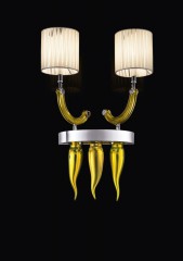 Ярко-желтое бра - sbbg/0040